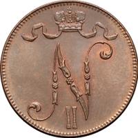 5 пенни 1897 года  Для Финляндии