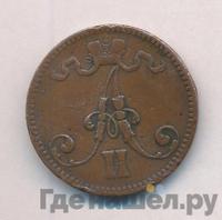 5 пенни 1865 года  Для Финляндии