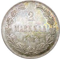 2 марки 1908 года L Для Финляндии