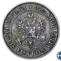 1 марка 1890 года L Для Финляндии