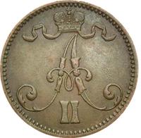 5 пенни 1867 года  Для Финляндии