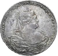 1 рубль 1738 года