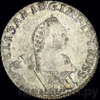 1/6 талера 1761 года