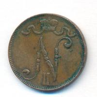 5 пенни 1906 года  Для Финляндии