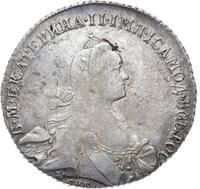 1 рубль 1770 года