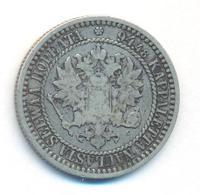 1 марка 1867 года S Для Финляндии