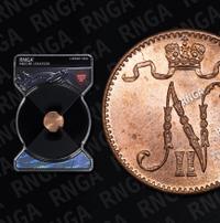 1 пенни 1908 года  Для Финляндии