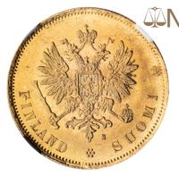10 марок 1879 года S Для Финляндии