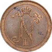 10 пенни 1915 года  Для Финляндии