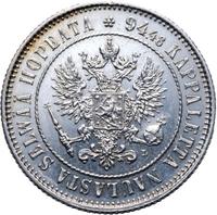 1 марка 1893 года L Для Финляндии