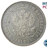 1 марка 1890 года L Для Финляндии