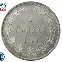 1 марка 1890 года L Для Финляндии