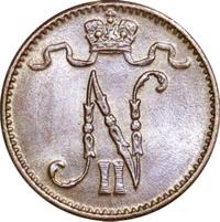 1 пенни 1914 года  Для Финляндии