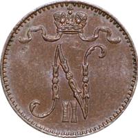 1 пенни 1895 года  Для Финляндии