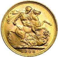 5 пенни 1908 года  Для Финляндии