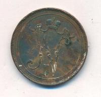 10 пенни 1907 года  Для Финляндии