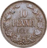 10 пенни 1914 года  Для Финляндии