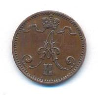 1 пенни 1874 года  Для Финляндии