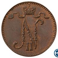 1 пенни 1905 года  Для Финляндии