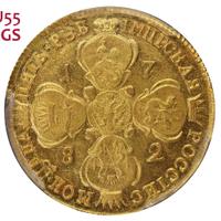 5 рублей 1782 года