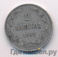 2 марки 1905 года L Для Финляндии