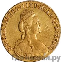 10 рублей 1779 года СПБ