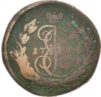 1 копейка 1766 года