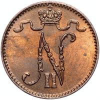 1 пенни 1912 года  Для Финляндии