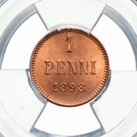 1 пенни 1898 года  Для Финляндии