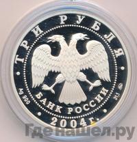 3 рубля 2004 года ММД