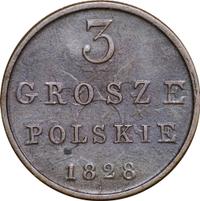 3 гроша 1828 года