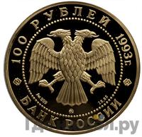 100 рублей 1993 года ММД