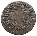 Полушка 1704 года