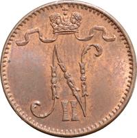 1 пенни 1905 года  Для Финляндии