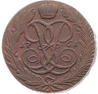 5 копеек 1761 года