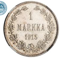 1 марка 1915 года S Для Финляндии