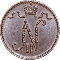 1 пенни 1912 года  Для Финляндии