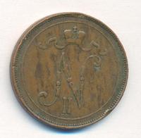 10 пенни 1907 года  Для Финляндии
