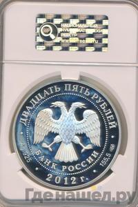 25 рублей 2012 года СПМД