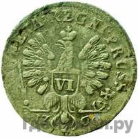 6 грошей 1760 года  Для Пруссии