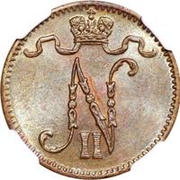 1 пенни 1914 года  Для Финляндии