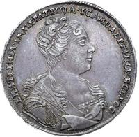 1 рубль 1727 года