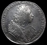 1 рубль 1729 года