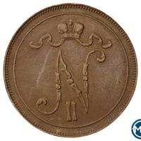 10 пенни 1908 года  Для Финляндии