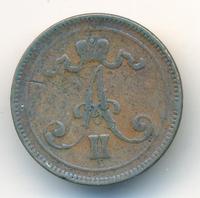 10 пенни 1865 года  Для Финляндии