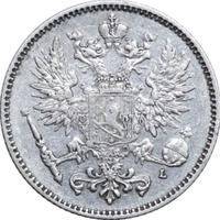 50 пенни 1892 года L Для Финляндии