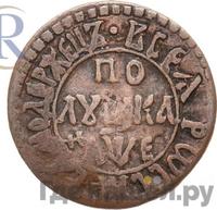 Полушка 1705 года