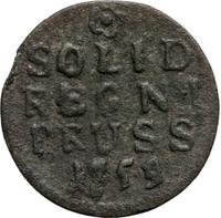 Солид 1759 года  Для Пруссии