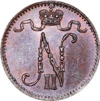 1 пенни 1903 года  Для Финляндии