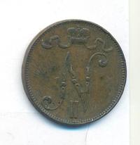 5 пенни 1905 года  Для Финляндии